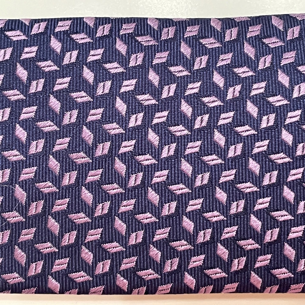 NWT Jos A Bank Silk Tie Blue Purple Men's